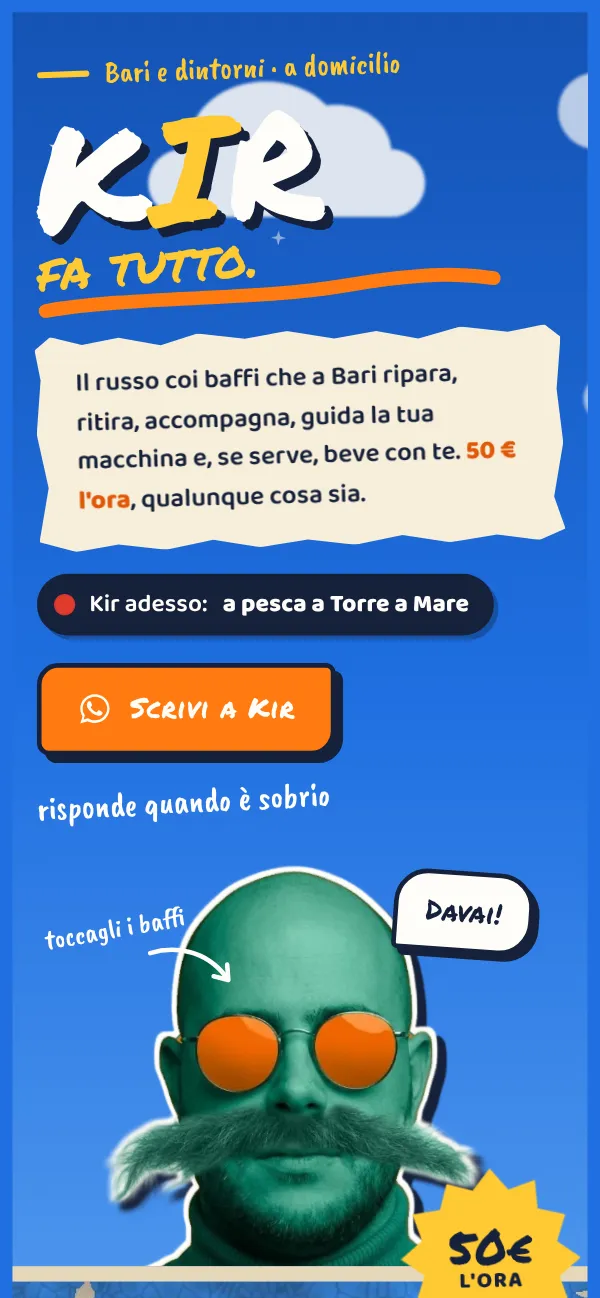 Anteprima mobile del sito Kir fa tutto